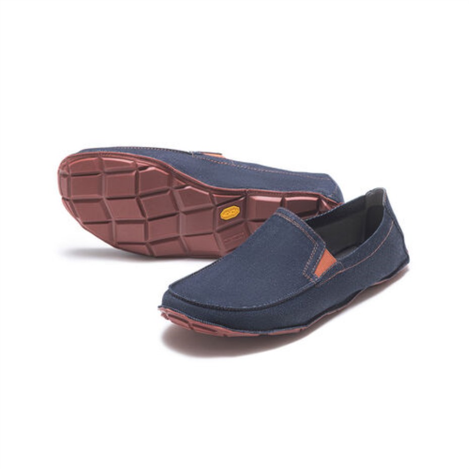 Vibram Koyu Mavi-tuğla Bir çeyrek Kot Erkekler